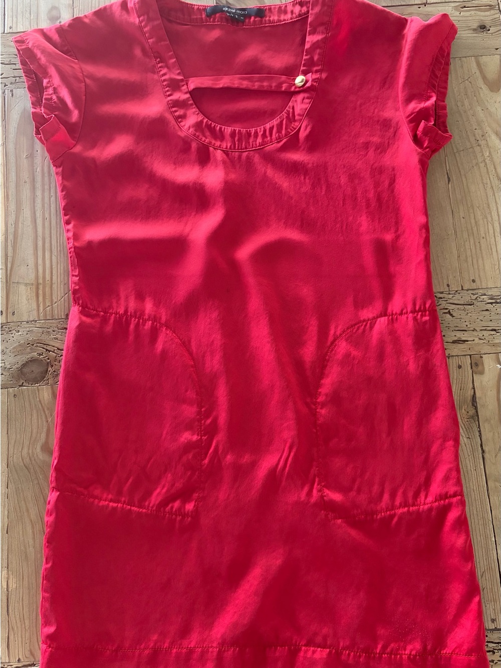Vintage Rachel Mara Red Mini Dress